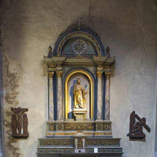 capilla, altar, oro, estatua, pared Thomas Jurkowski (Kamell)