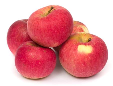 las manzanas, rojo, fruta, comer Niderlander - Dreamstime