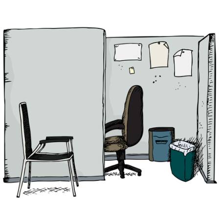 oficina, silla, basura, papel Eric Basir - Dreamstime
