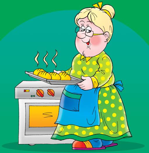 pan, horno, cocinero, cocina, verde, viejo, abuela Alexey Bannykh (Alexbannykh)