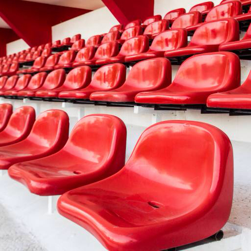 asientos, rojo, silla, sillas, estadio, banco Yodrawee Jongsaengtong (Yossie27)