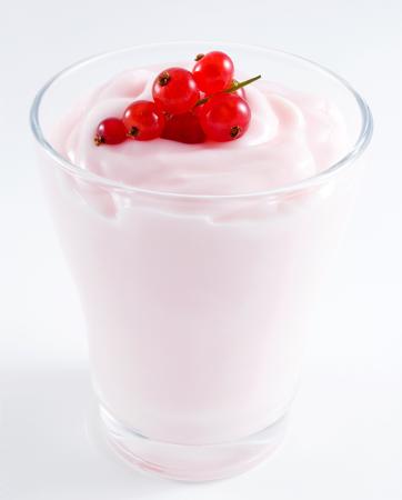 yogur, batido, rojo, blanco, vidrio, bebidas, uvas Og-vision - Dreamstime