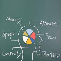 de velocidad, memoria, atención, concentración, flexibilidad, creatividad Revensis - Dreamstime