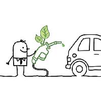 de combustible, verde, coche N.l - Dreamstime