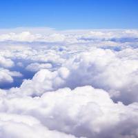 nubes, encima, cielo, volar David Davis (Dndavis)