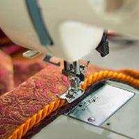 coser, máquina, coser, materiales, telas, ropa, objetos Katyamaximenko