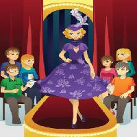 de la etapa, señora, mujer, púrpura, gente, cortinas Artisticco Llc - Dreamstime