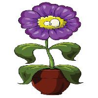 Pixwords La imagen con de flores, Bown, púrpura, ojos, verde, Dedmazay - Dreamstime