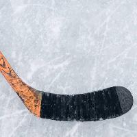 Pixwords La imagen con se pegan, hockey, hielo, blanco, negro Volkovairina