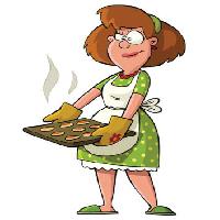 Pixwords La imagen con cocinero, torta, mamá, madre, caliente Dedmazay - Dreamstime