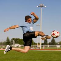 Pixwords La imagen con de fútbol, ​​deporte, bola, hombre, jugador Stephen Mcsweeny - Dreamstime