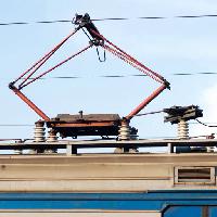 de alambre, hilos eléctricos, tren, objeto Aliaksandr Kazantsau (Ultrapro)