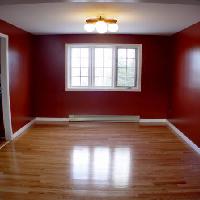 vacíos, luces, ventanas, piso, rojo, habitación Melissa King - Dreamstime