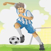 Pixwords La imagen con de fútbol, ​​deporte, bola, verde, jugador Artisticco Llc - Dreamstime