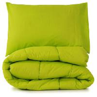 verde, almohada, cubierta Karam Miri - Dreamstime