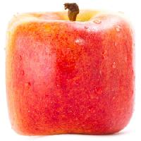 Pixwords La imagen con manzana. rojo, amarillo, comer, comida Sergey02 - Dreamstime